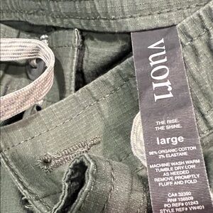 Vuori Forest Green Athletic pants